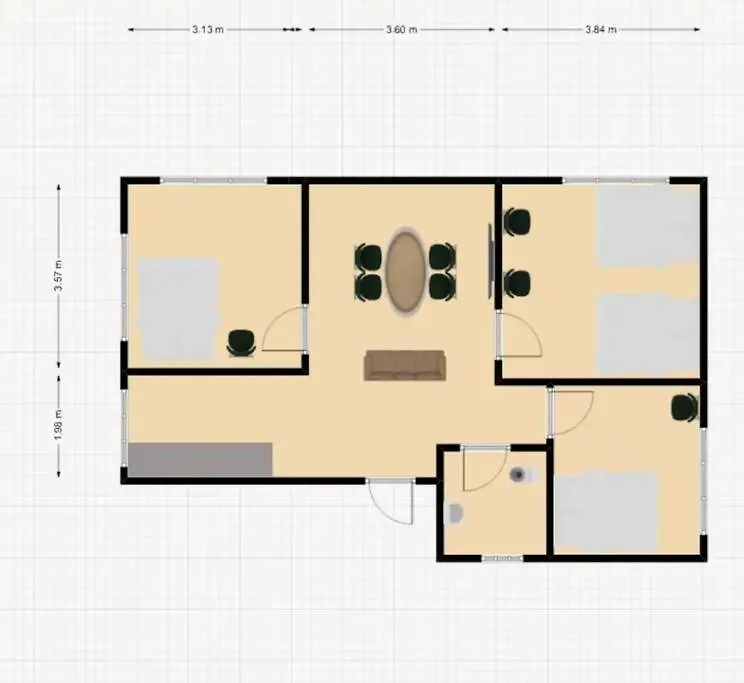 ソウル特別市C-3 White Linen Houseアパートメント ソウル特別市